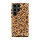 Featherweight Champion Garuda Feathers Samsung Case, Galaxy S24 Ultra / Matte, Smartphone Patterned Protective Case
