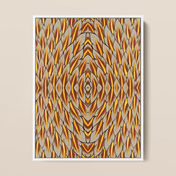 Featherweight Champion - Trippy Thai Garuda Art Print / Canvas, Trippy Thai Garuda, Thai Garuda Art, Ancient Thai Mythology