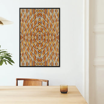 Featherweight Champion - Trippy Thai Garuda Art Print / Canvas, Trippy Thai Garuda, Thai Garuda Art, Ancient Thai Mythology