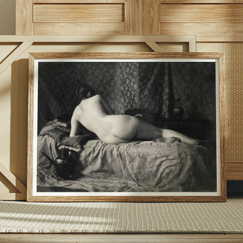 Female Nude from the Back Art Print / Canvas, Posters Prints & Visual Artwork, Toby Leon