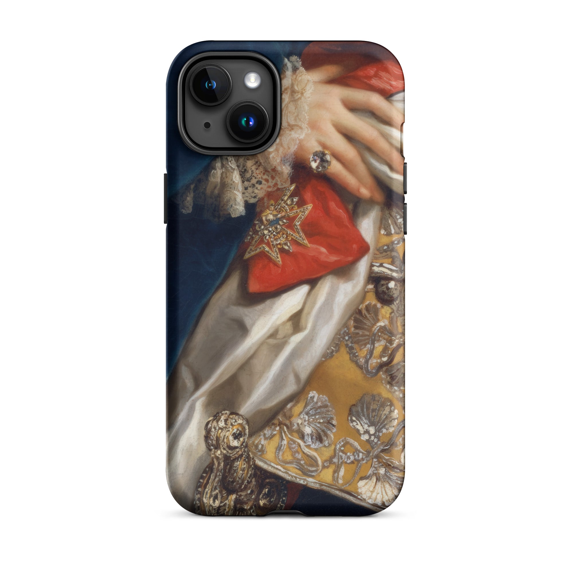 Ferdinand Iv Anton Raphael Mengs Iphone Case, 15 Plus / Matte, Iphone Case Historical Portrait Design
