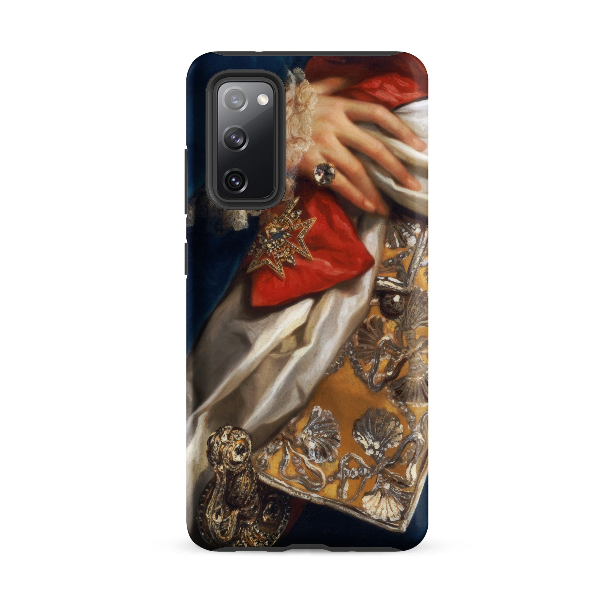 Ferdinand Iv Anton Raphael Mengs Samsung Case, Galaxy S20 Fe / Matte, Smartphone Case Classical Painting Ornate Military Uniform