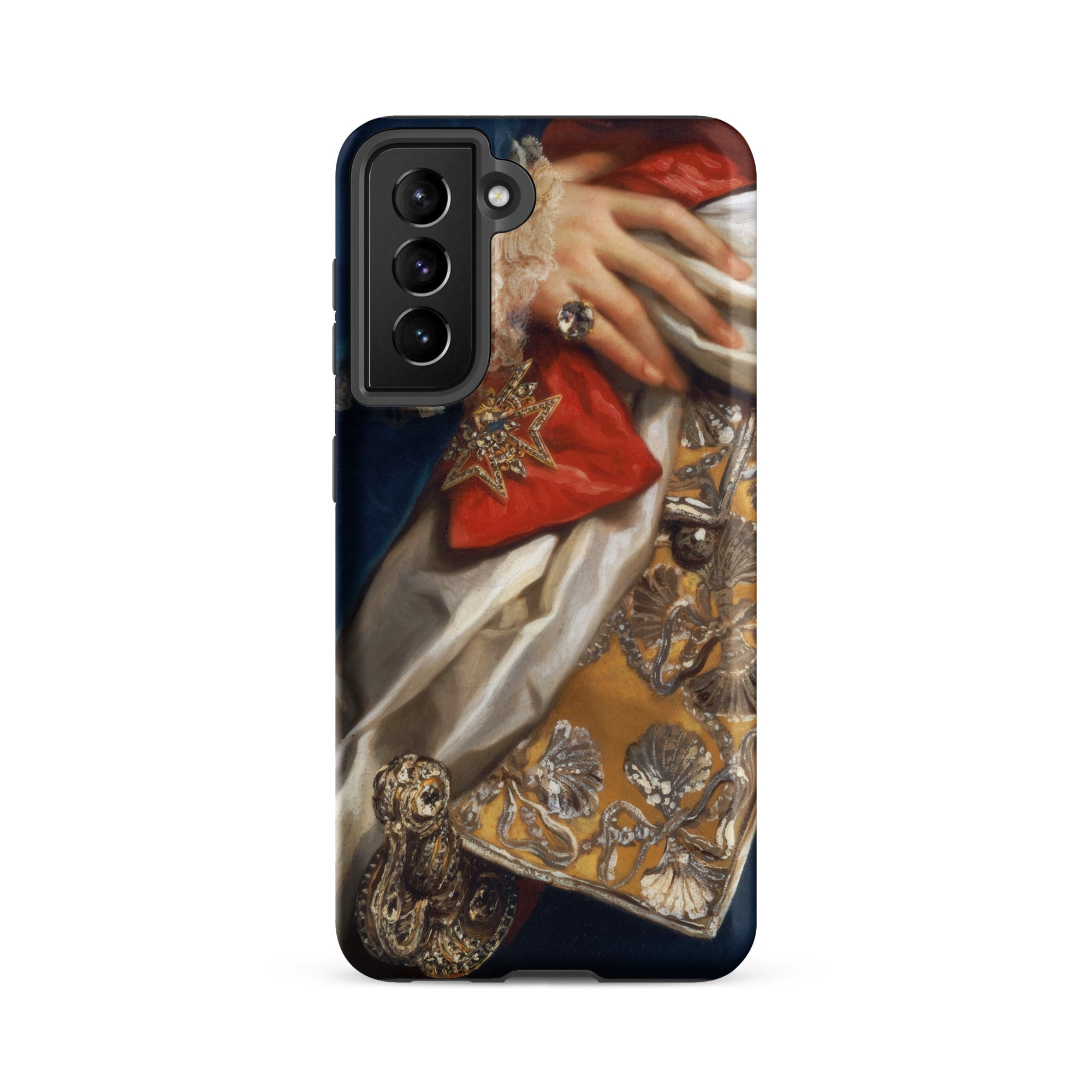 Ferdinand Iv Anton Raphael Mengs Samsung Case, Galaxy S21 Fe / Matte, Phone Case Classical Painting Person Ornate Attire