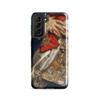 Ferdinand Iv - Anton Raphael Mengs Samsung Case, Galaxy S21 / Gloss, Smartphone Case Classical Painting Person Elaborate Historical Attire