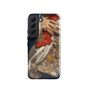 Ferdinand Iv - Anton Raphael Mengs Samsung Case, Galaxy S22 / Gloss, Smartphone Case Classical Painting Ornate Costume