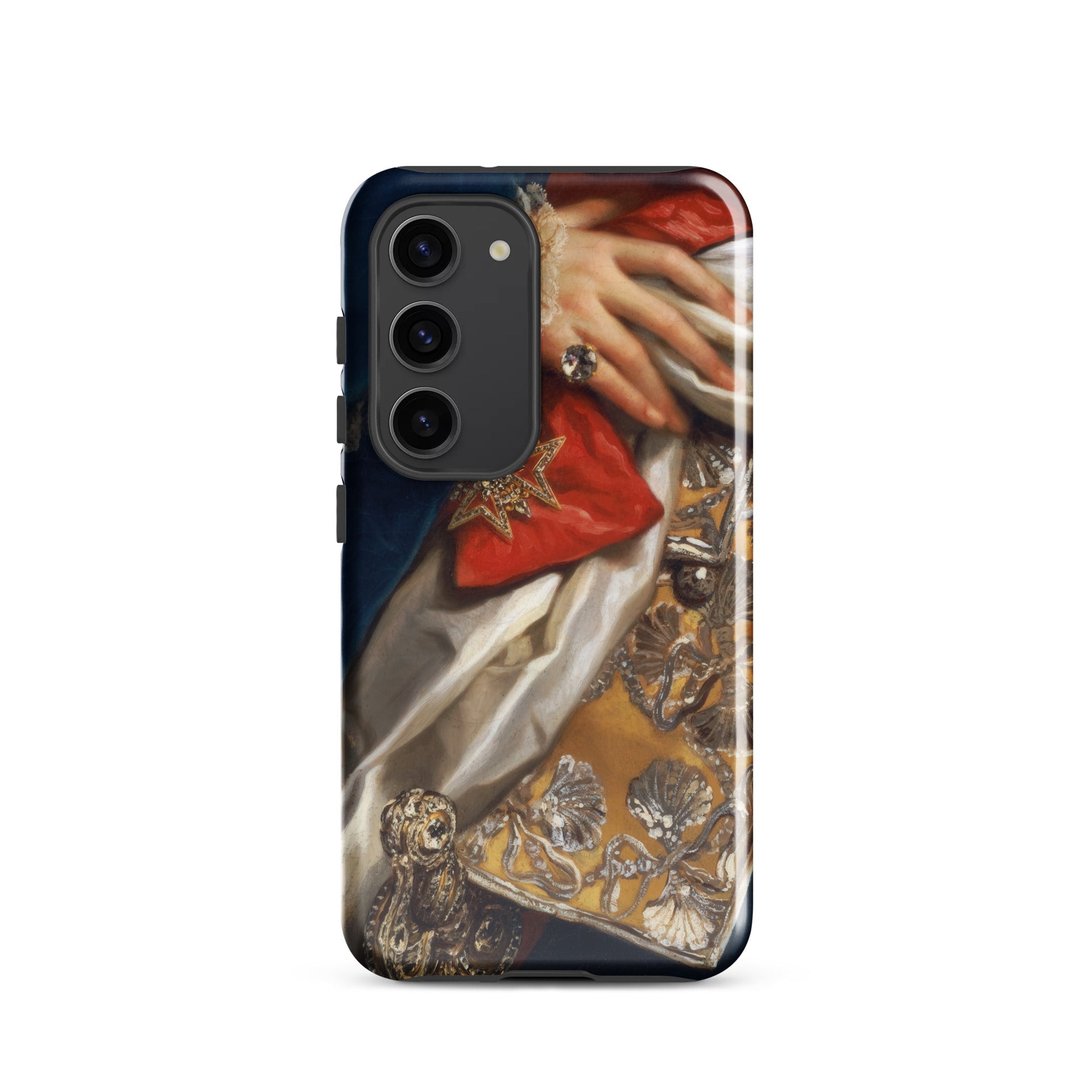 Ferdinand Iv Anton Raphael Mengs Samsung Case, Galaxy S23 / Gloss, Smartphone Case Classical Painting Ornate Costume