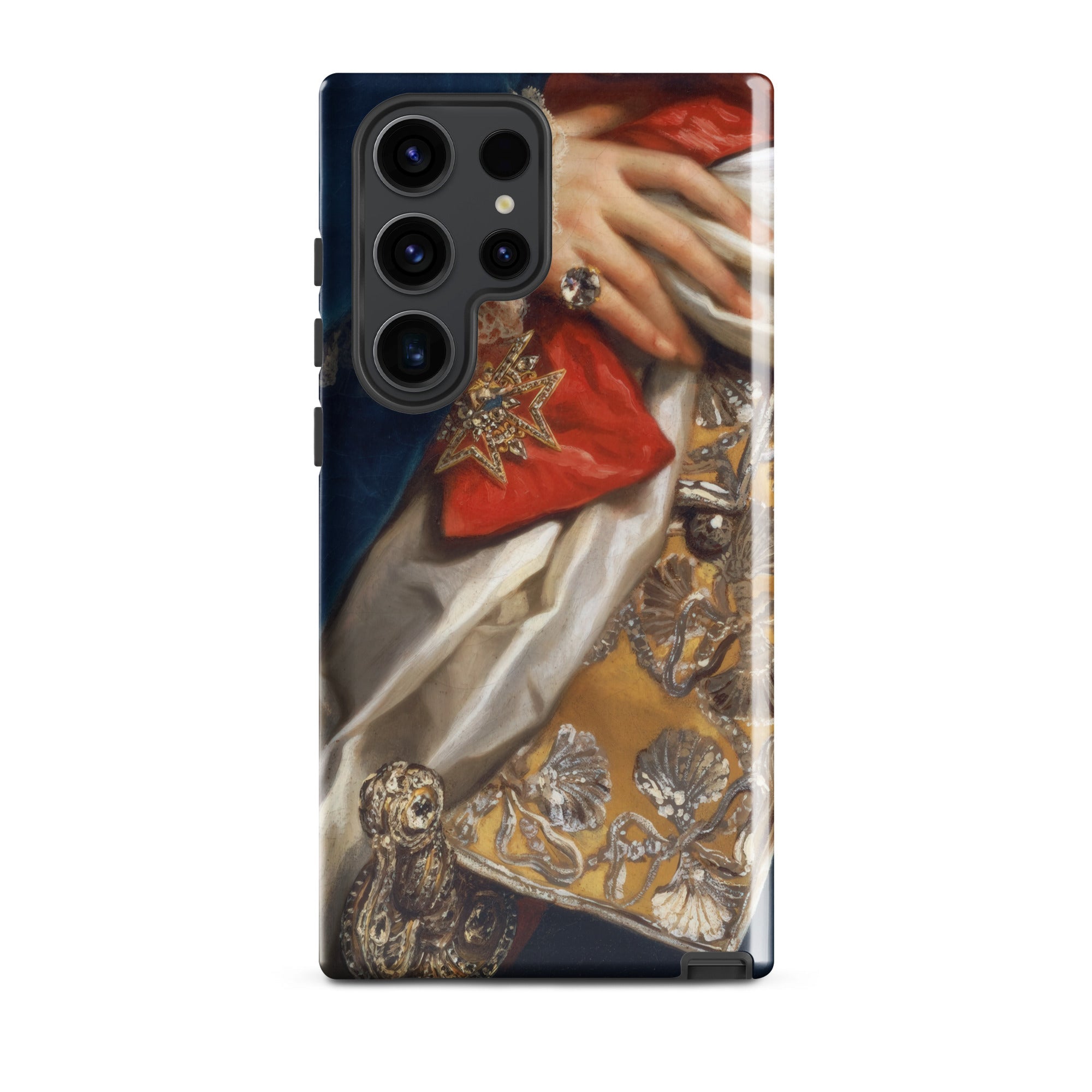 Ferdinand Iv Anton Raphael Mengs Samsung Case, Galaxy S23 Ultra / Gloss, Smartphone Case Classical Painting Ornate Royal Attire