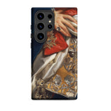 Ferdinand Iv - Anton Raphael Mengs Samsung Case, Galaxy S24 Ultra / Matte, Phone Case Classical Painting Hand Ornate Attire Decorative