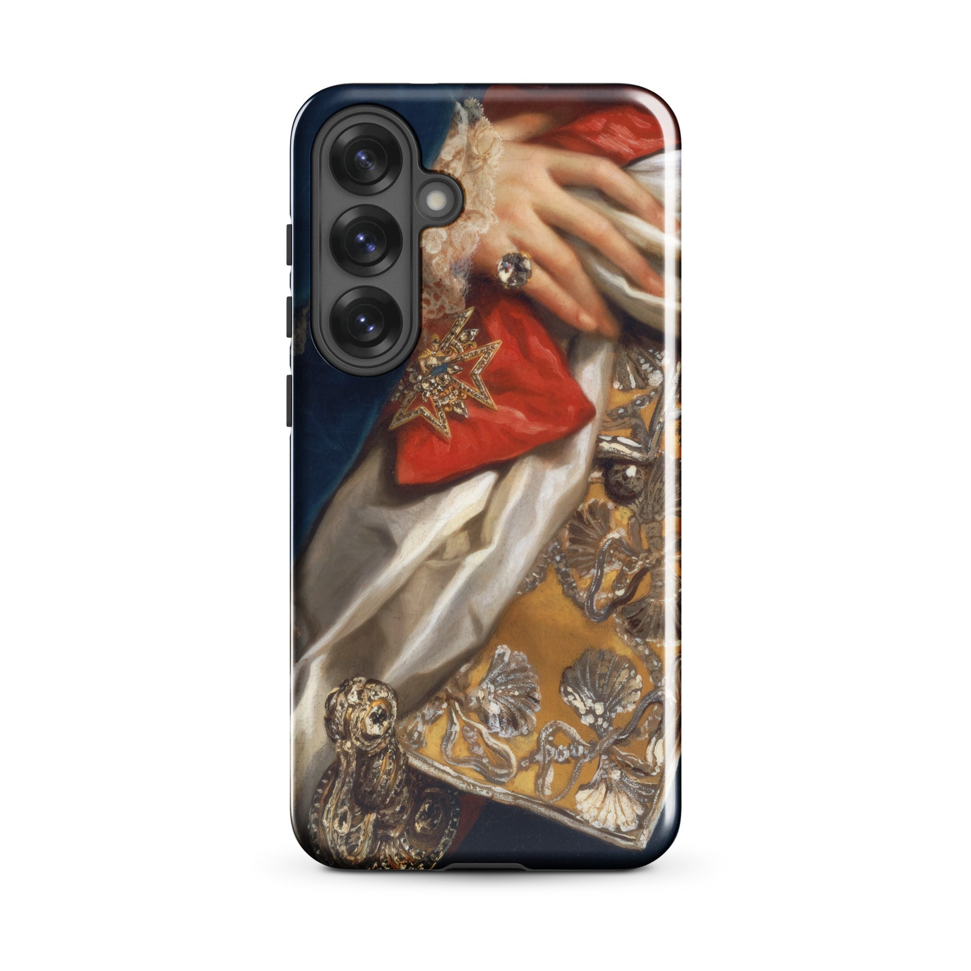 Ferdinand Iv Anton Raphael Mengs Samsung Case, Galaxy S25 Plus / Gloss, Phone Case Detailed Painting Person Ornate Historical Attire