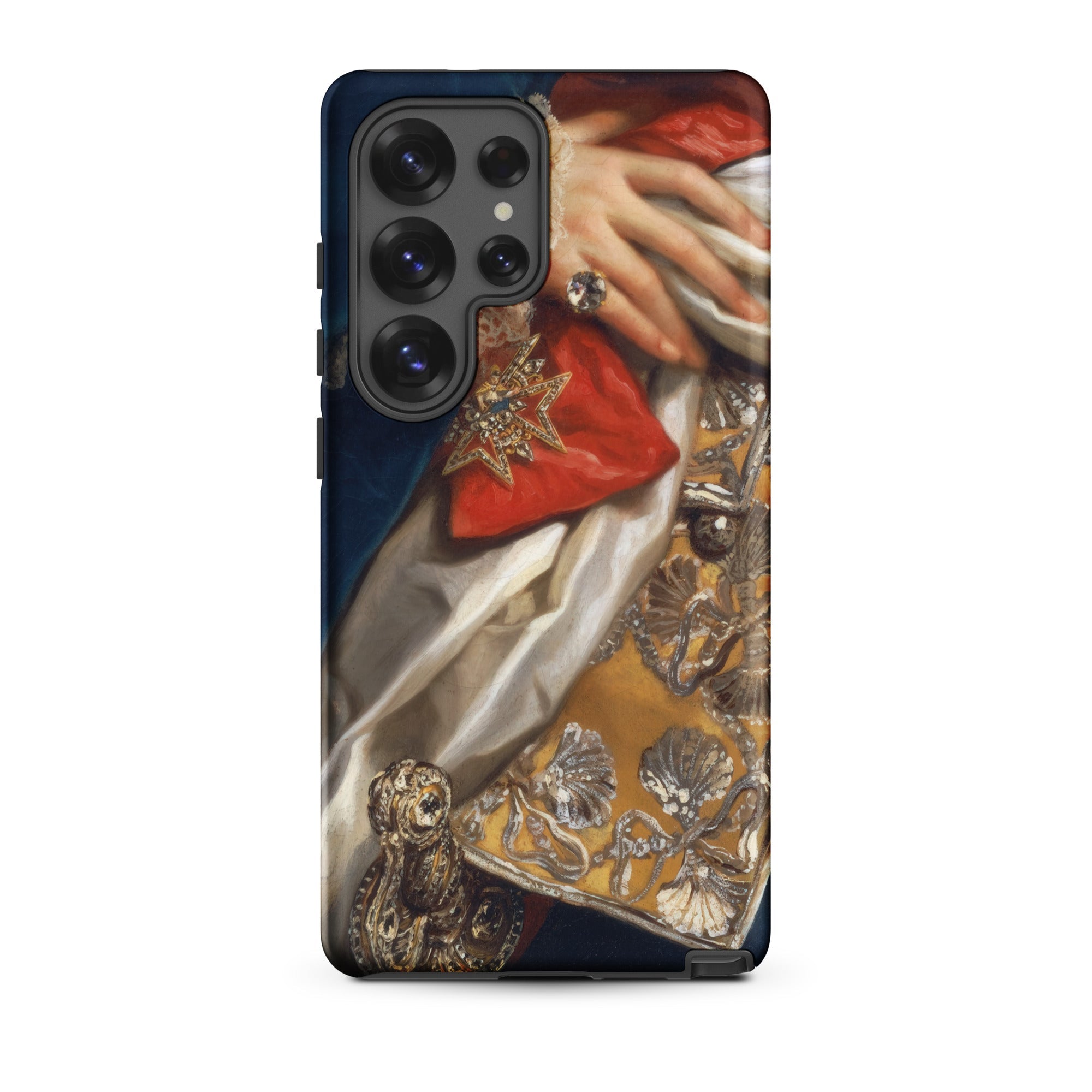Ferdinand Iv Anton Raphael Mengs Samsung Case, Galaxy S25 Ultra / Matte, Smartphone Case Historical Portrait Style Design