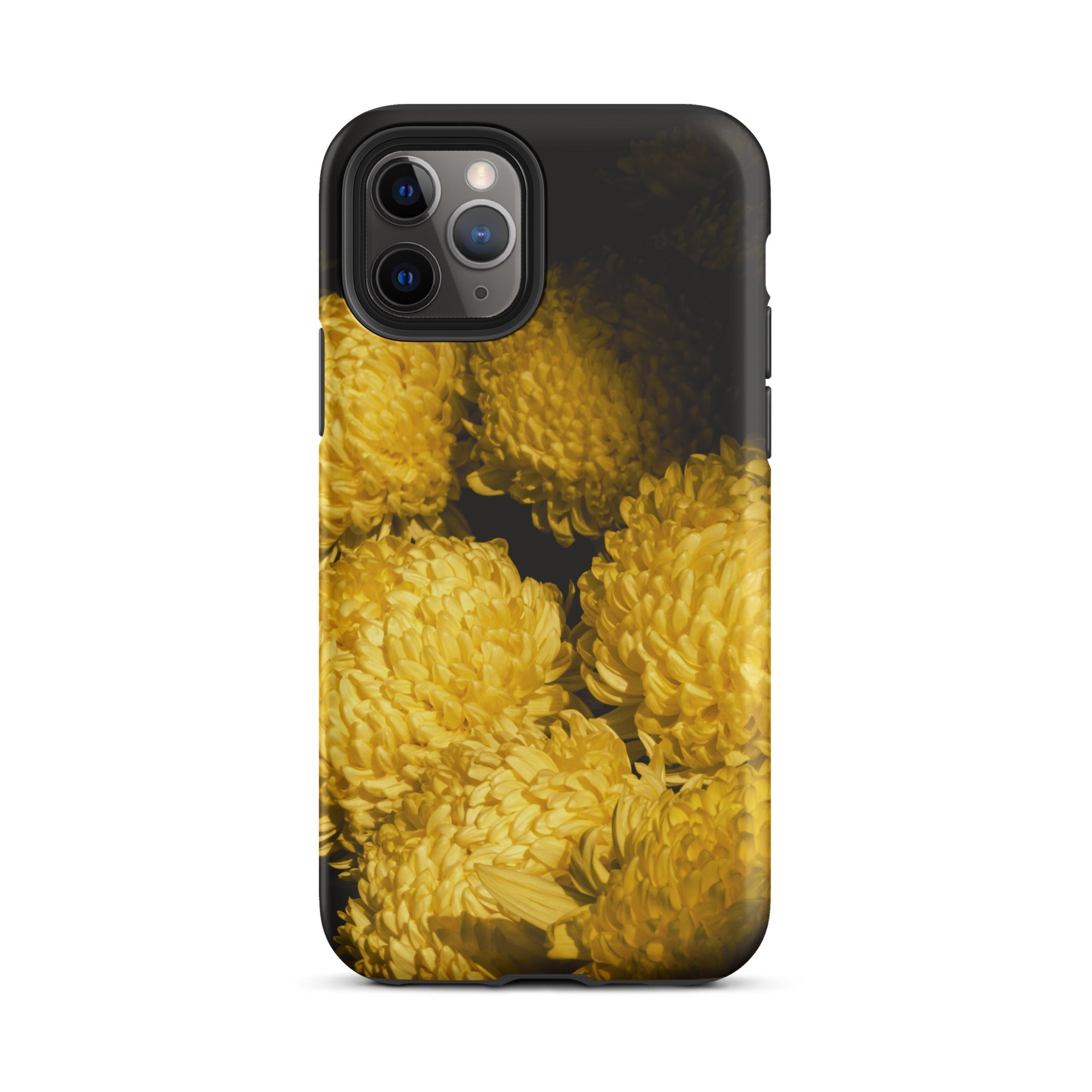 Field of Dreams Chrysanthemums Iphone Case, 11 Pro / Matte, Yellow Floral Iphone Case