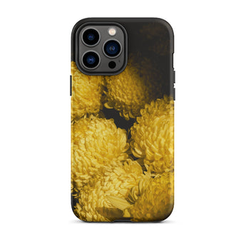 Field of Dreams - Chrysanthemums Iphone Case 13 Pro Max / Matte Floral-patterned Phone Case Hoi An’s Floral Splendor, Chrysanthemums Iphone