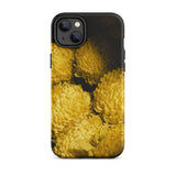 Field of Dreams - Chrysanthemums Iphone Case, 14 Plus / Matte, Yellow Floral Iphone Case