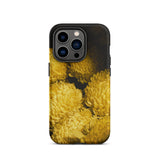 Field of Dreams - Chrysanthemums Iphone Case, 14 Pro / Matte, Yellow Floral Phone Case