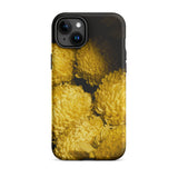 Field of Dreams - Chrysanthemums Iphone Case, 15 Plus / Matte, Yellow Floral Phone Case