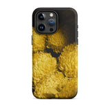 Field of Dreams - Chrysanthemums Iphone Case, 15 Pro Max / Matte, Yellow Floral Phone Case