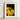 Framed Photograph Vibrant Yellow Chrysanthemums Dark Background Enclosed Vietnam’s Floral Legacy, Art Print, Chiaroscuro Drama