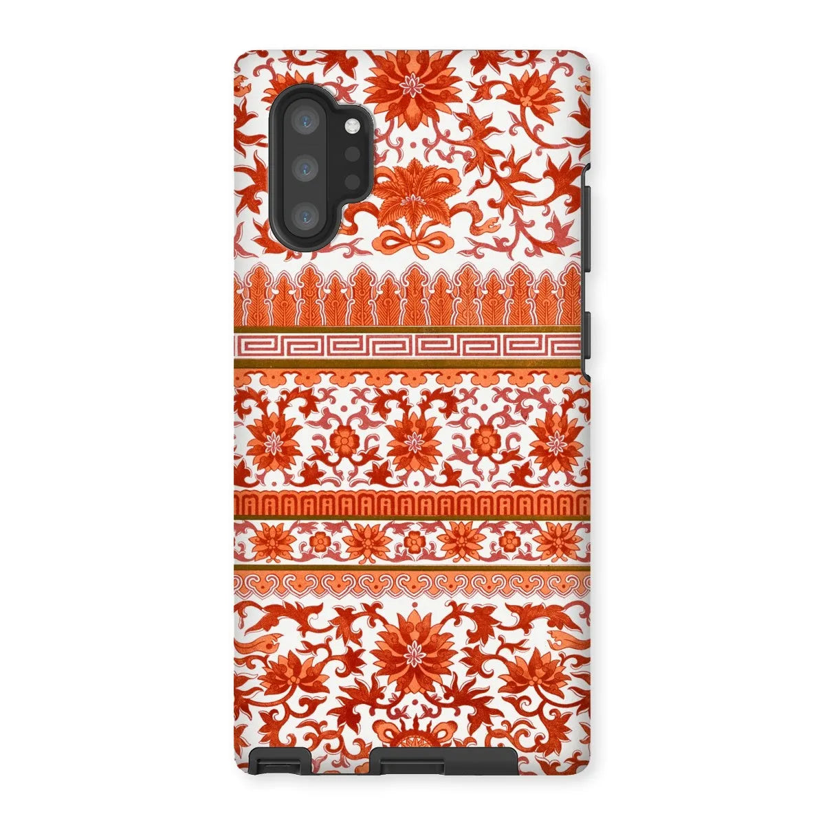 Fiery Chinese Floral Aesthetic Art Phone Case - Owen Jones - Samsung Galaxy Note 10p / Matte - Mobile Phone Cases