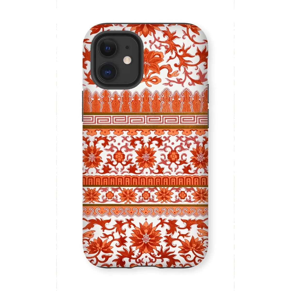 Fiery Chinese Floral Aesthetic Art Phone Case - Owen Jones - Iphone 12 Mini / Matte - Mobile Phone Cases - Aesthetic Art