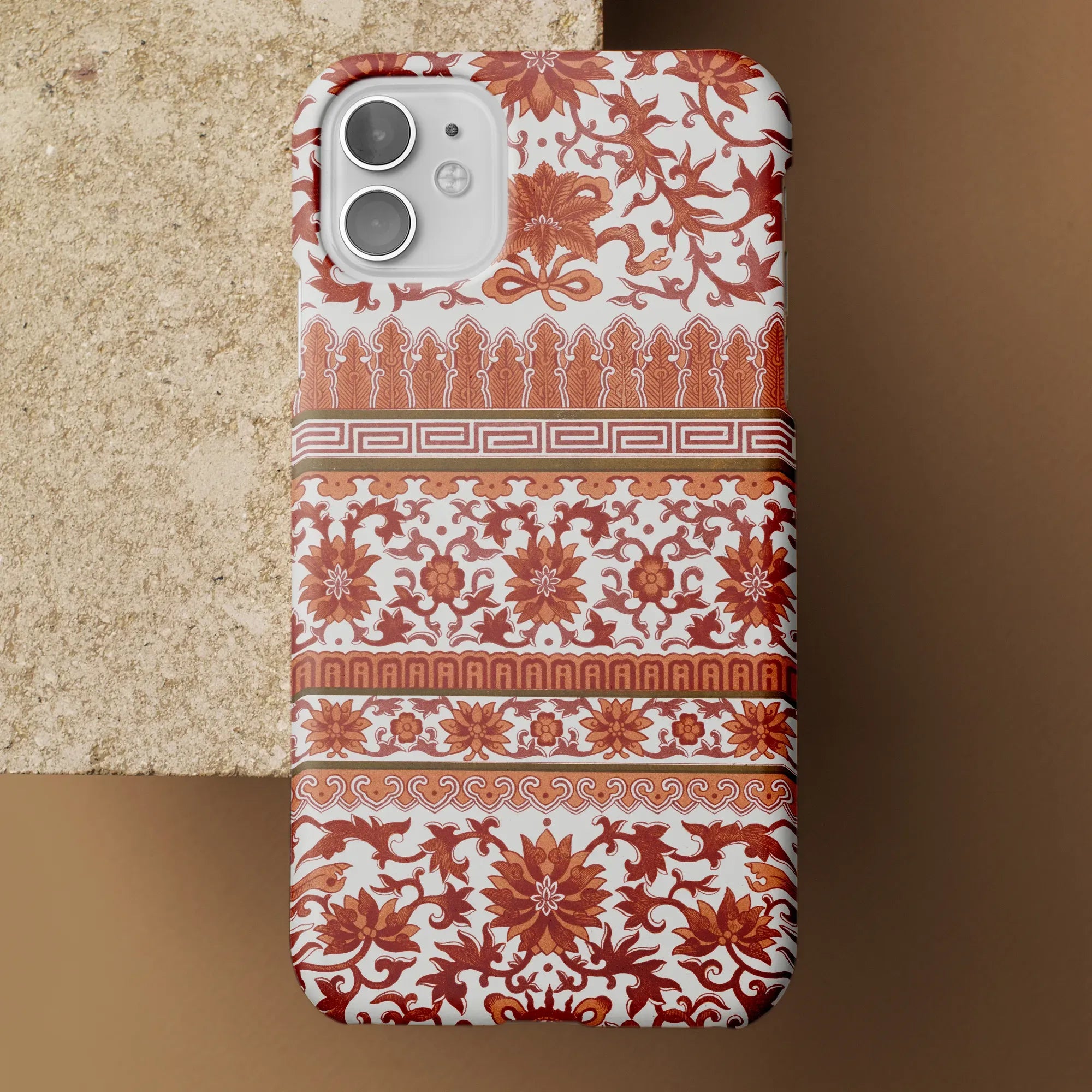 Fiery Chinese Floral Aesthetic Art Phone Case - Owen Jones - Mobile Phone Cases - Aesthetic Art
