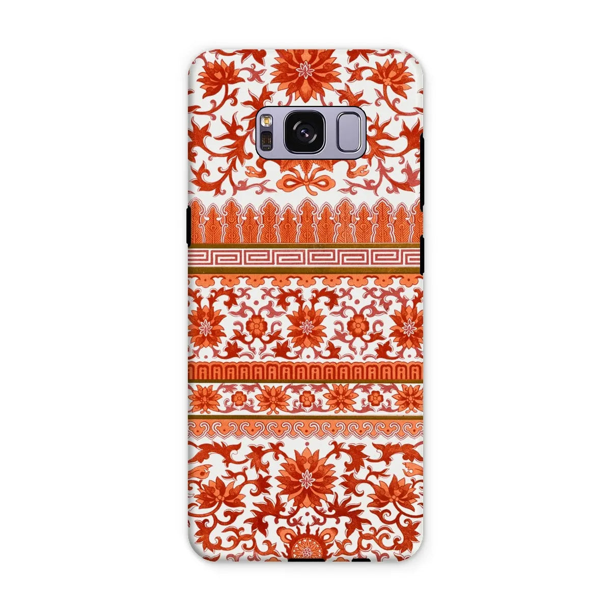 Fiery Chinese Floral Aesthetic Art Phone Case - Owen Jones - Samsung Galaxy S8 Plus / Matte - Mobile Phone Cases