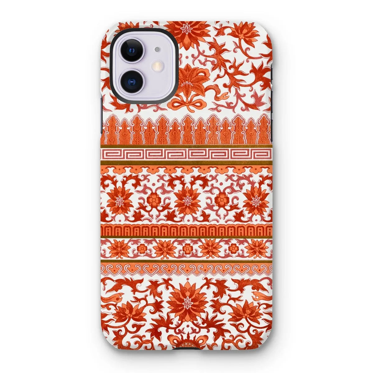Fiery Chinese Floral Aesthetic Art Phone Case - Owen Jones - Iphone 11 / Matte - Mobile Phone Cases - Aesthetic Art
