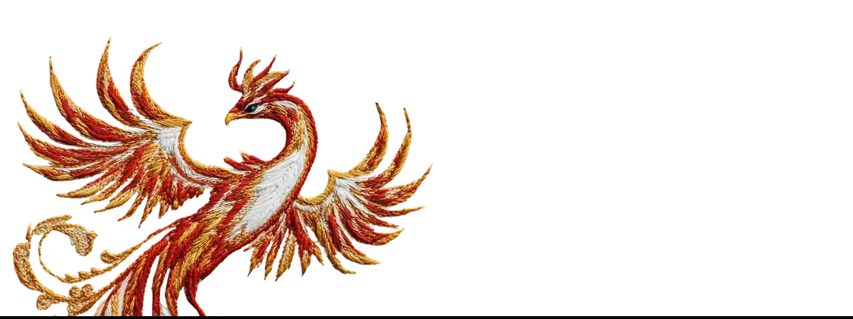 Fiery phoenix with golden accents on art iPhone cases showcasing innovative design