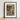 Black-framed Art Print Watercolor Painting African Man Traditional Carlo Ascenzi, Echo Clings, Ochre Walls