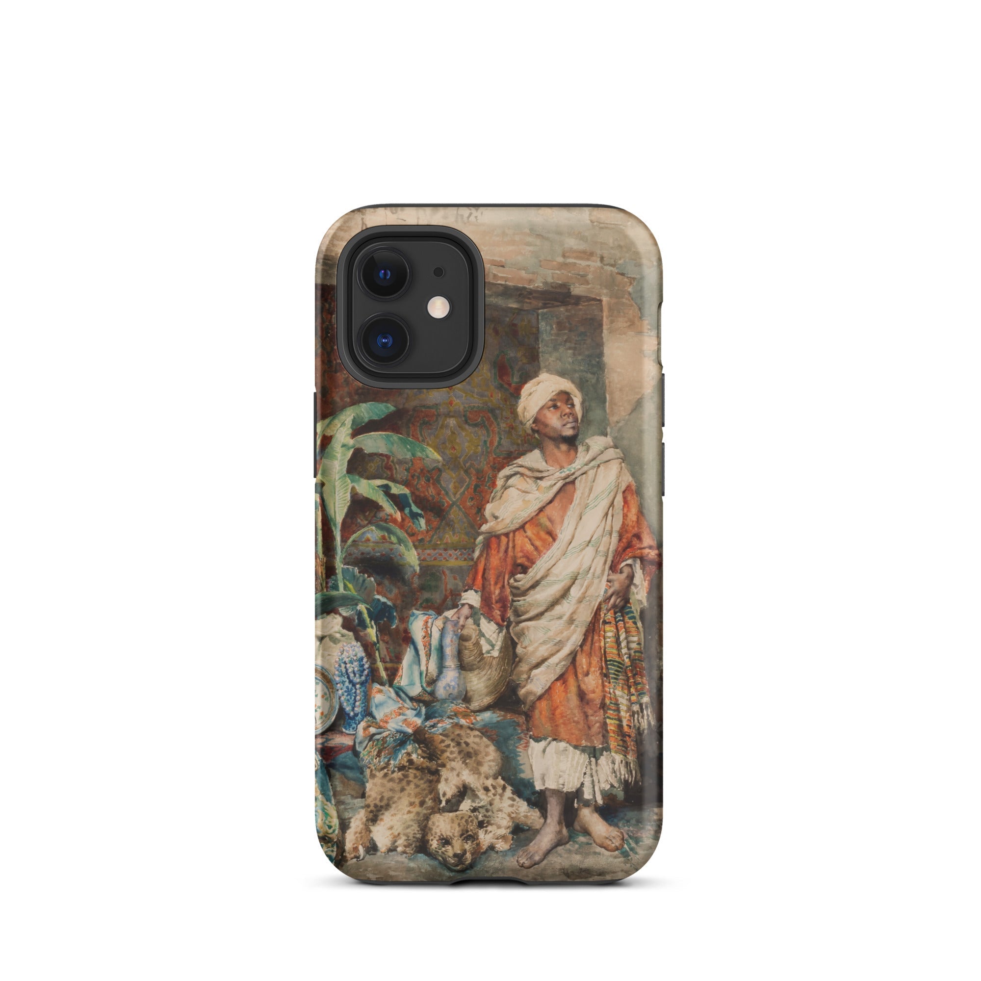 Figure of a Moor Carlo Ascenzi Iphone Case, 12 Mini / Matte, Artistic Phone Case