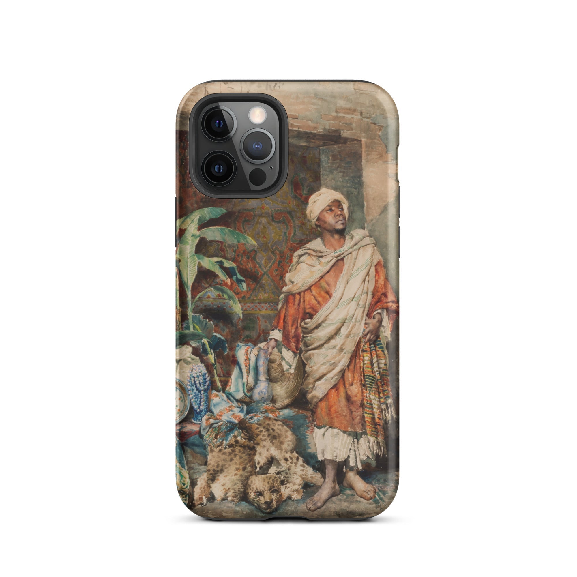 Figure of a Moor Carlo Ascenzi Iphone Case, 12 Pro / Matte, Phone Case Painting