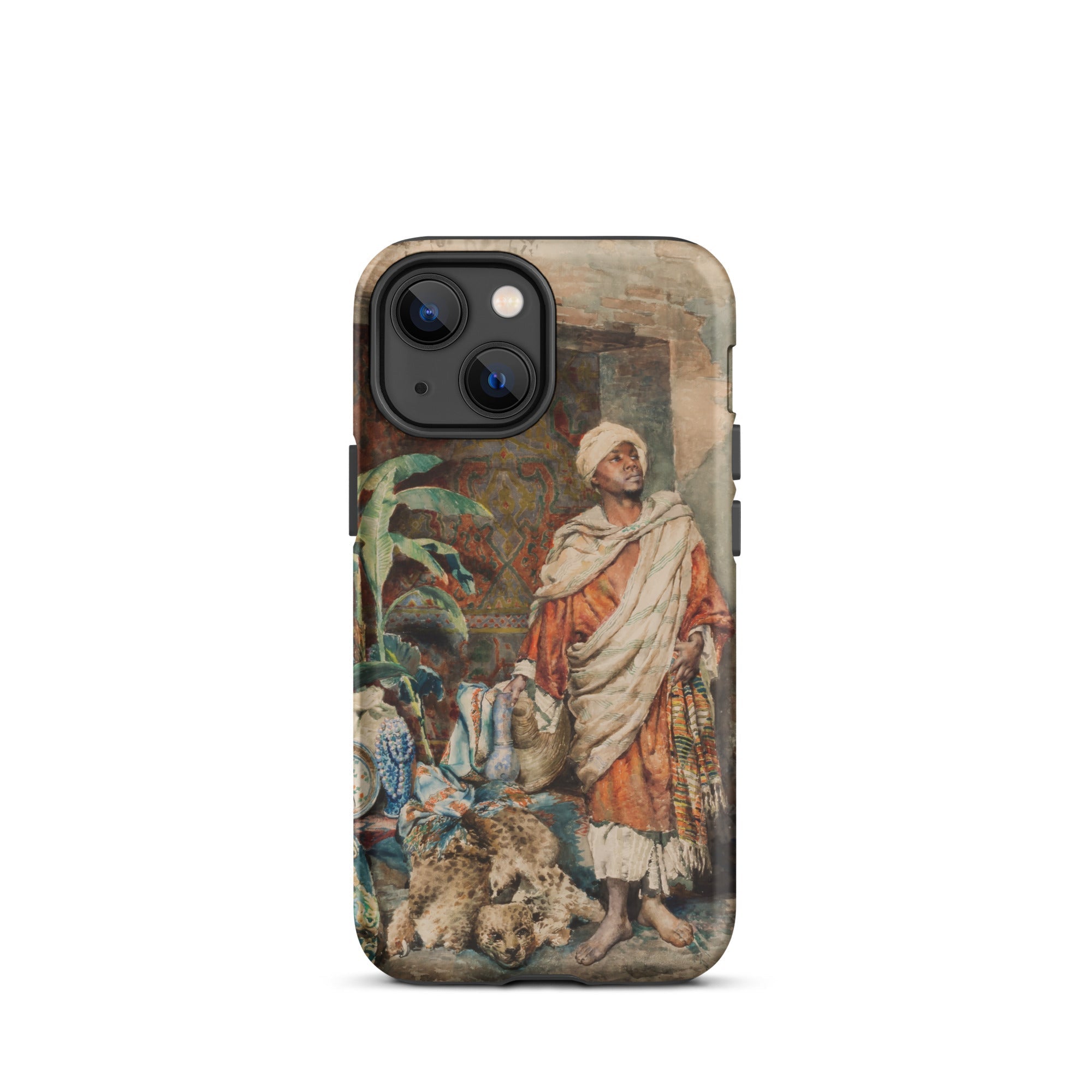 Figure of a Moor Carlo Ascenzi Iphone Case, 13 Mini / Matte, Artistic Phone Case