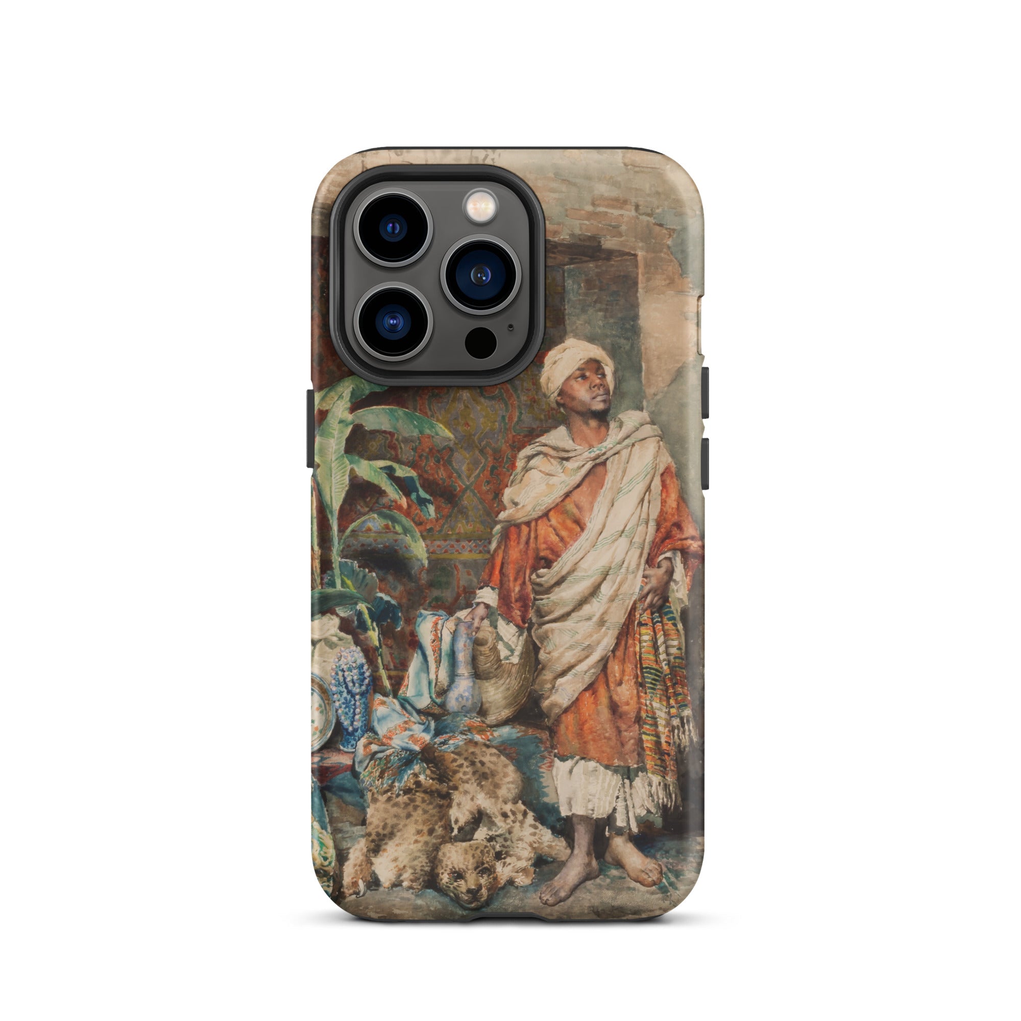 Figure of a Moor Carlo Ascenzi Iphone Case, 13 Pro / Matte, Artistic Phone Case