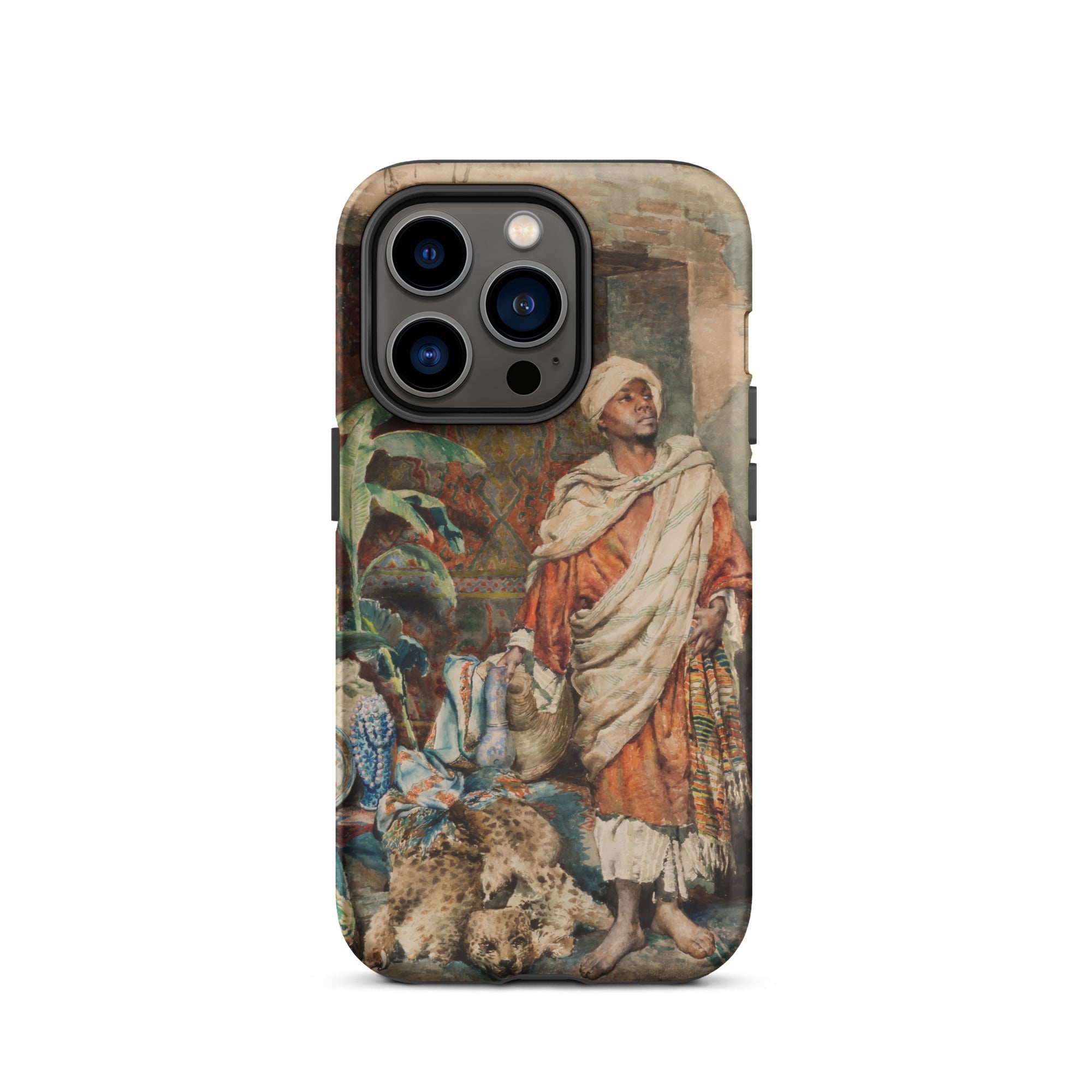 Figure of a Moor Carlo Ascenzi Iphone Case, 14 Pro / Matte, Artistic Phone Case