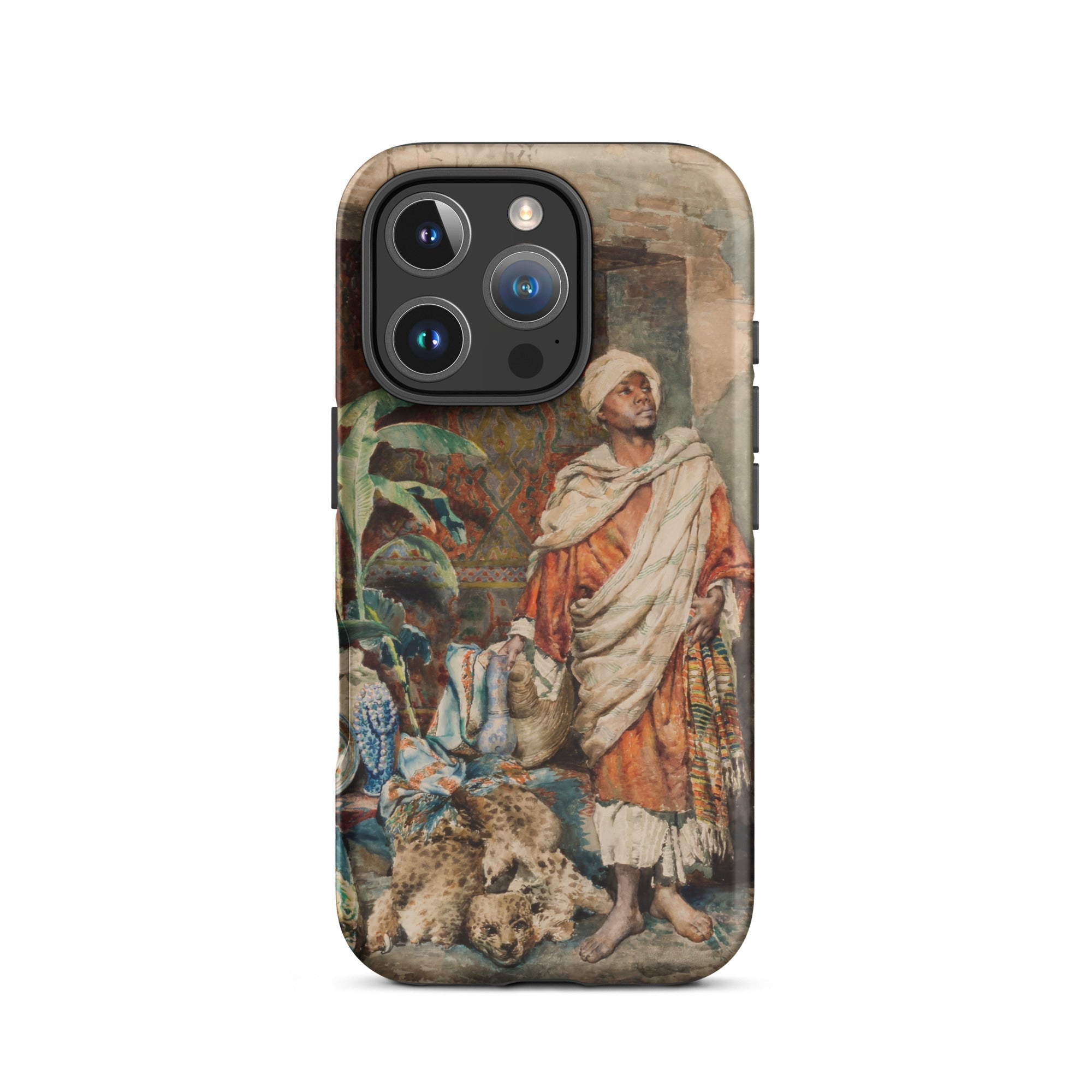 Figure of a Moor Carlo Ascenzi Iphone Case, 16 Pro / Matte, Iphone Case Painting