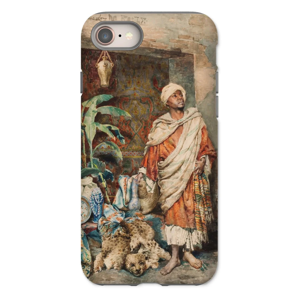 Figure of a Moor - Carlo Ascenzi Iphone Case - 8 / Matte