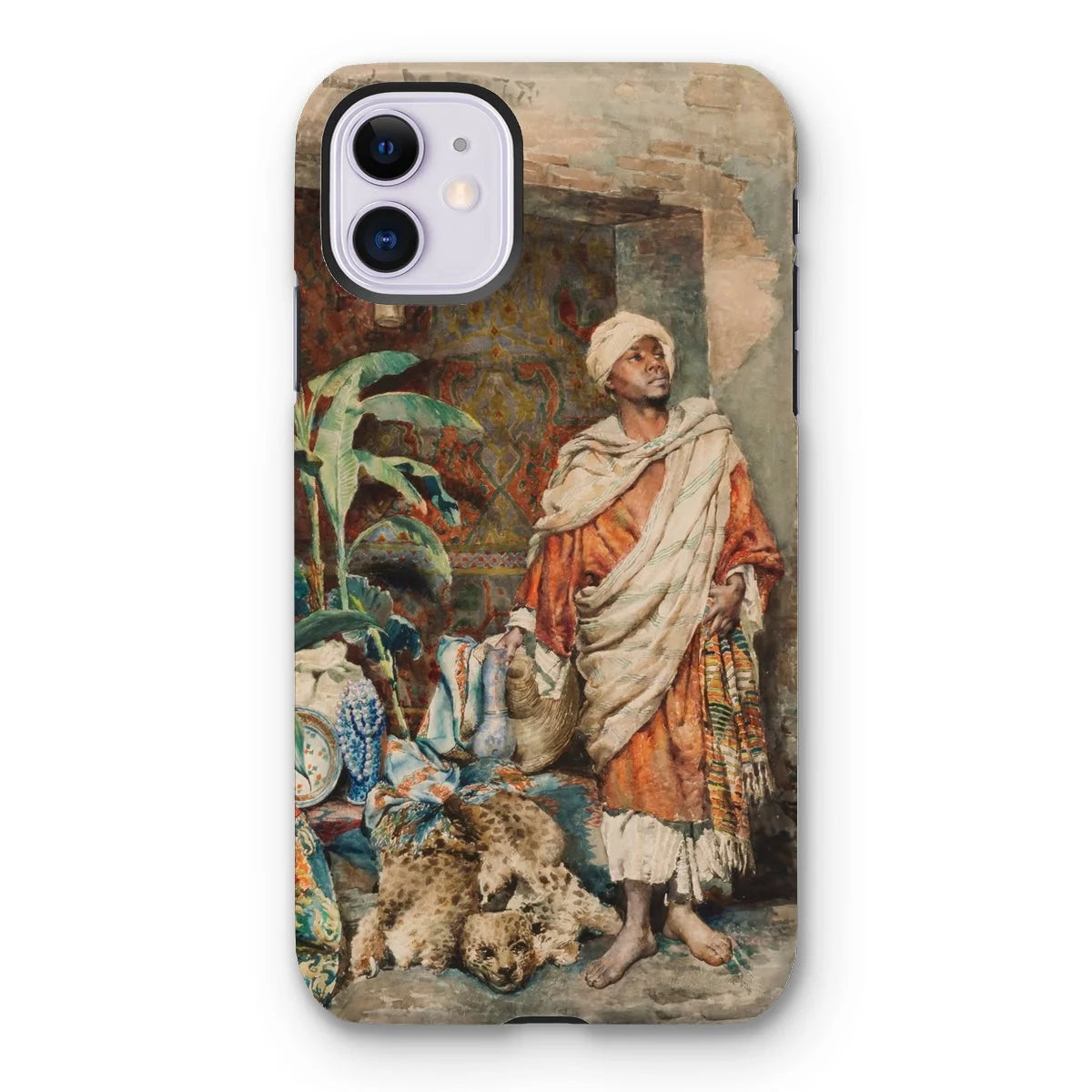 Figure of a Moor - Carlo Ascenzi Iphone Case - 11 / Matte