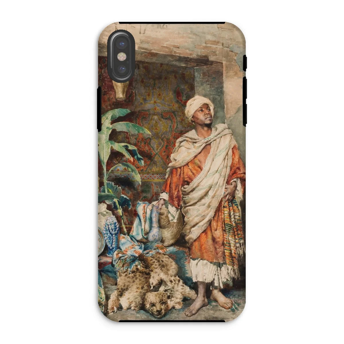 Figure of a Moor - Carlo Ascenzi Iphone Case - Xs / Matte