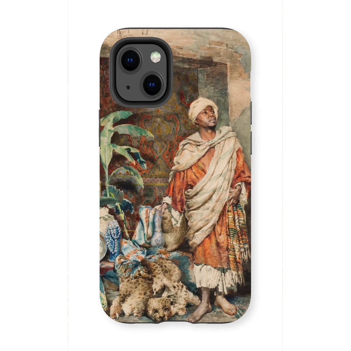 Figure of a Moor - Carlo Ascenzi Iphone Case - 13 Mini / Matte