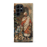 Figure of a Moor - Carlo Ascenzi Phone Case Samsung Galaxy S22 Ultra / Matte Phone Case Vintage-style Painting Man Orange Robes White Carlo