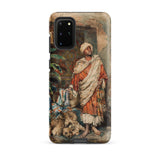Figure of a Moor - Carlo Ascenzi Samsung Case, Galaxy S20 Plus / Matte, Protective Phone Case Orientalist Painting Man Robes Animal