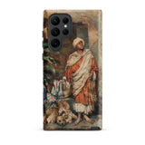 Figure of a Moor - Carlo Ascenzi Samsung Case, Galaxy S22 Ultra / Matte, Phone Case Painted Man Traditional Attire Animal Pelts