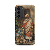 Figure of a Moor - Carlo Ascenzi Samsung Case, Galaxy S23 Plus / Matte, Phone Case Detailed Painting Man Traditional Attire Basket