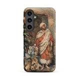 Figure of a Moor - Carlo Ascenzi Samsung Case, Galaxy S24 Plus / Matte, Smartphone Case Classical Painting Man Traditional Attire