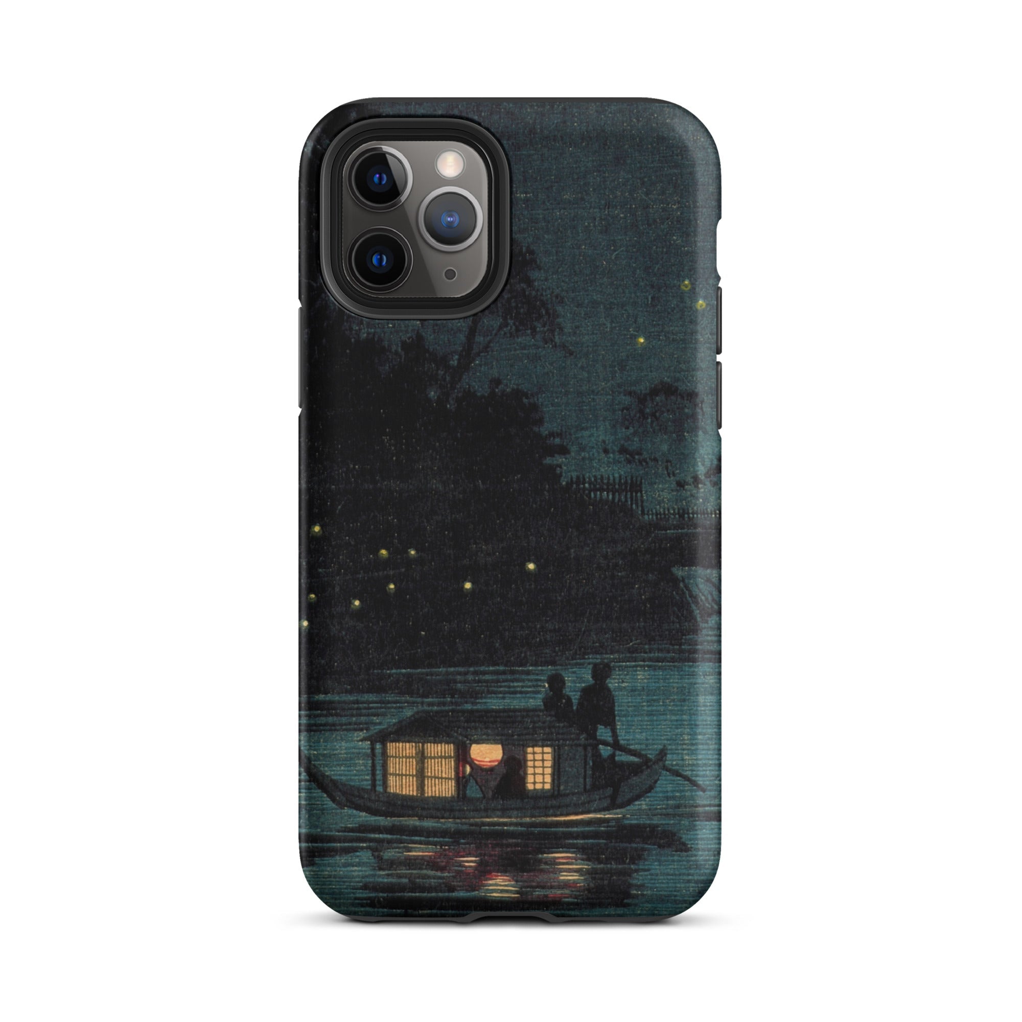 Fireflies at Ochanomizu Kobayashi Kiyochika Iphone Case, 11 Pro / Matte, Artistic Phone Case