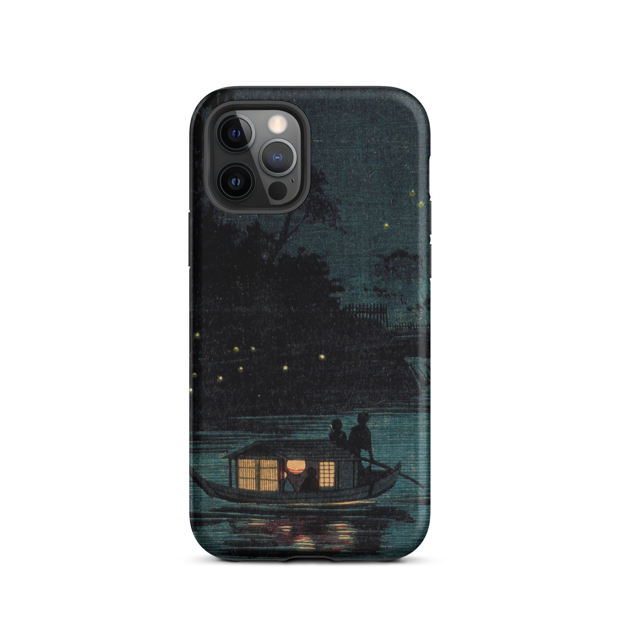 Fireflies at Ochanomizu Kobayashi Kiyochika Iphone Case, 12 Pro / Matte, Artistic Phone Case