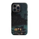 Fireflies at Ochanomizu - Kobayashi Kiyochika Iphone Case, 14 Pro Max / Matte, Artistic Phone Case