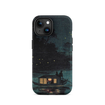 Fireflies at Ochanomizu - Kobayashi Kiyochika Iphone Case, 15 / Matte, Artistic Phone Case