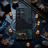 Fireflies at Ochanomizu - Kobayashi Kiyochika Phone Case, Mobile Cases, Toby Leon