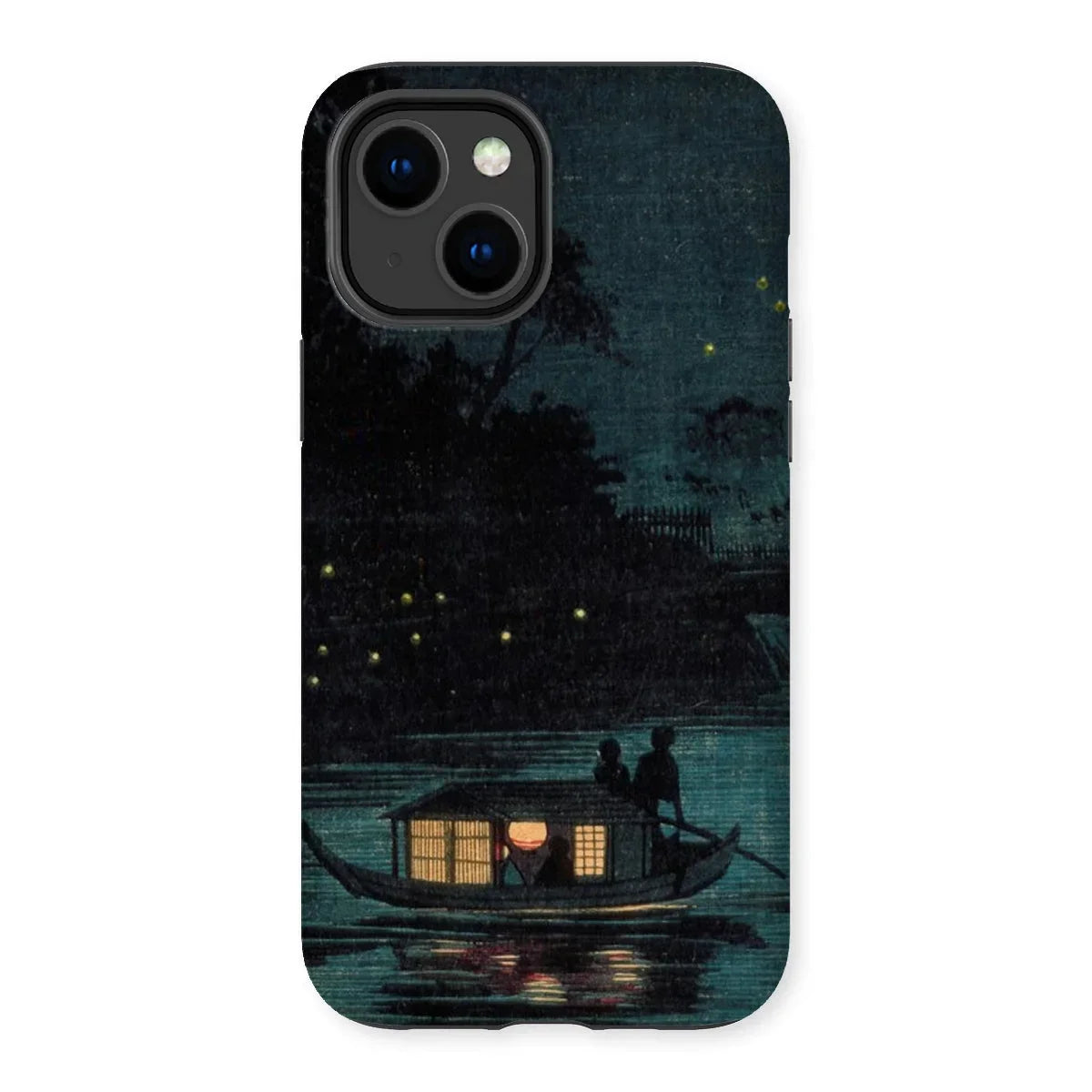 Fireflies at Ochanomizu - Kobayashi Kiyochika Iphone Case - 14 Plus / Matte