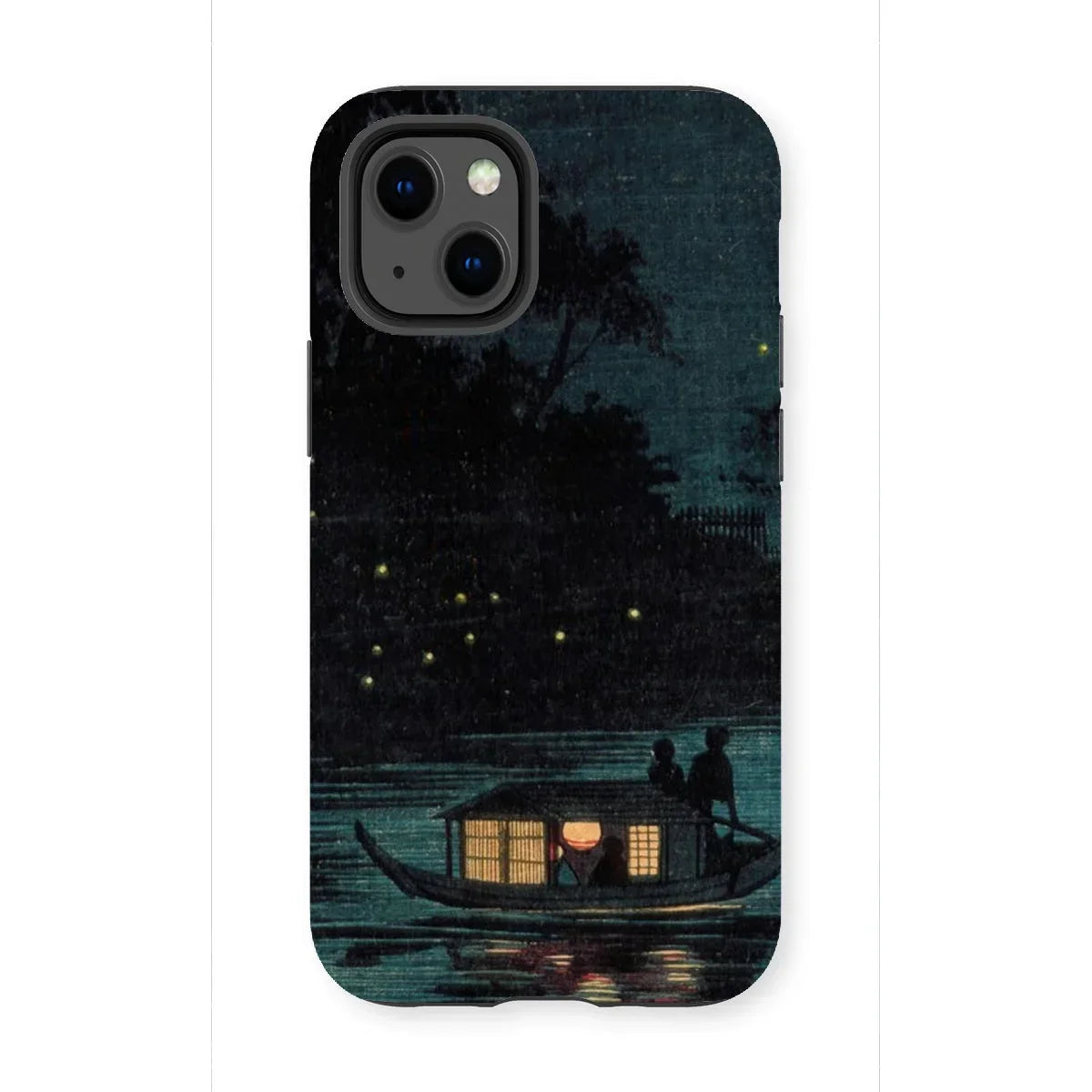 Fireflies at Ochanomizu - Kobayashi Kiyochika Iphone Case - 13 Mini / Matte